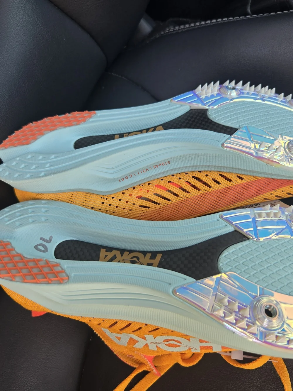 Hoka Orange Women's Track Shoes